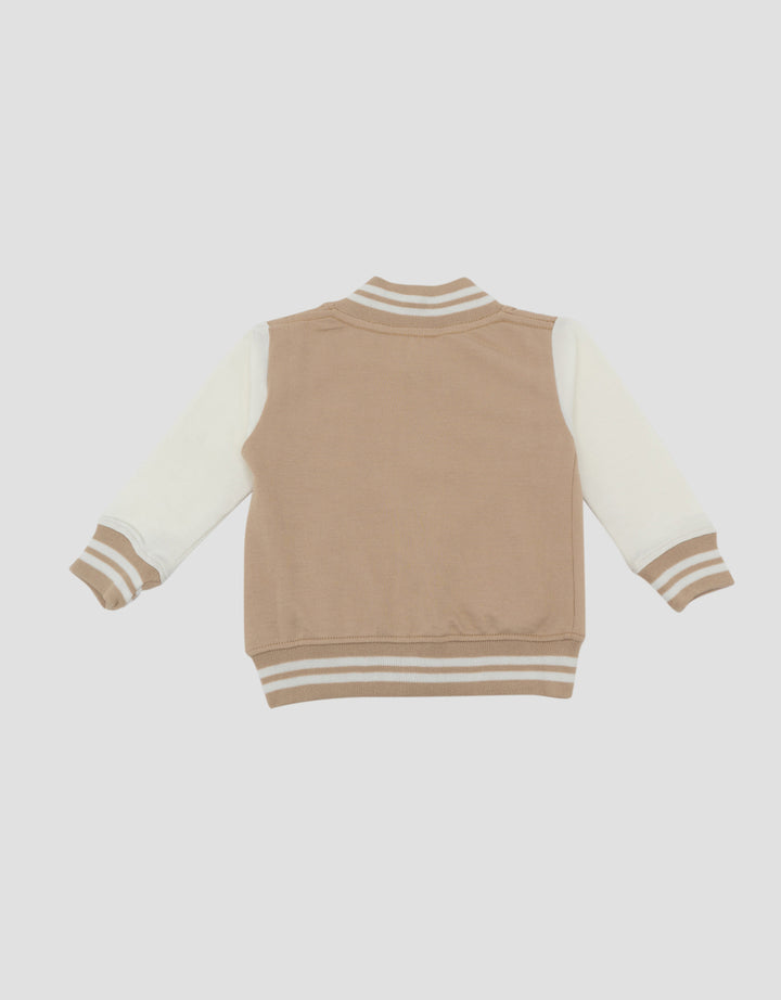 Little M Chenille B Team Bear Jaket Bomber Bayi