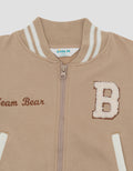 Little M Chenille B Team Bear Jaket Bomber Bayi