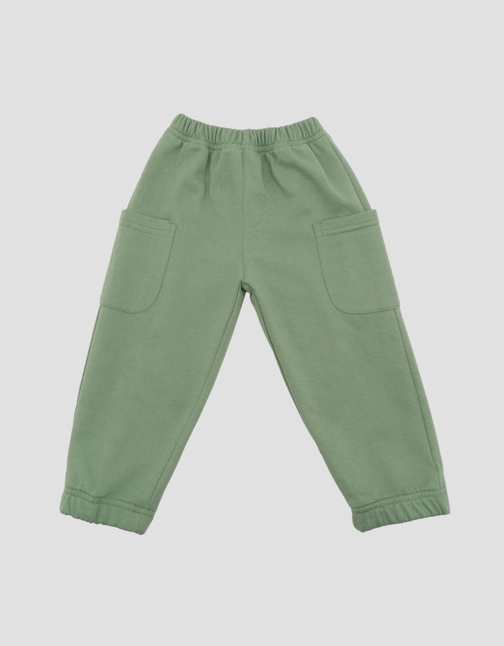 Little M Terry With Pocket Celana Jogger Bayi