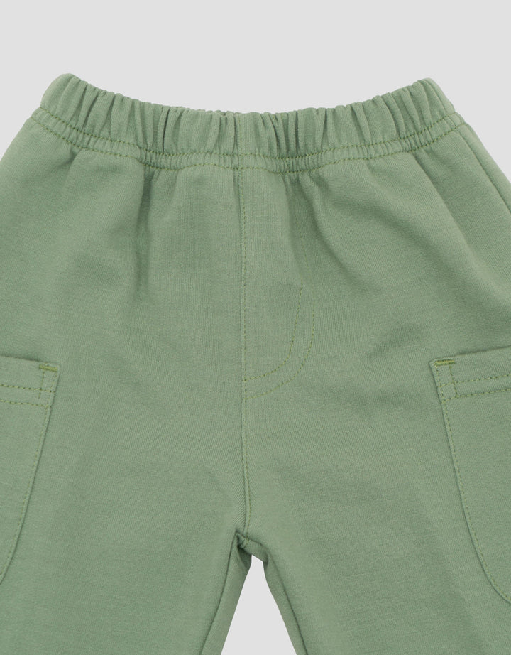 Little M Terry With Pocket Celana Jogger Bayi