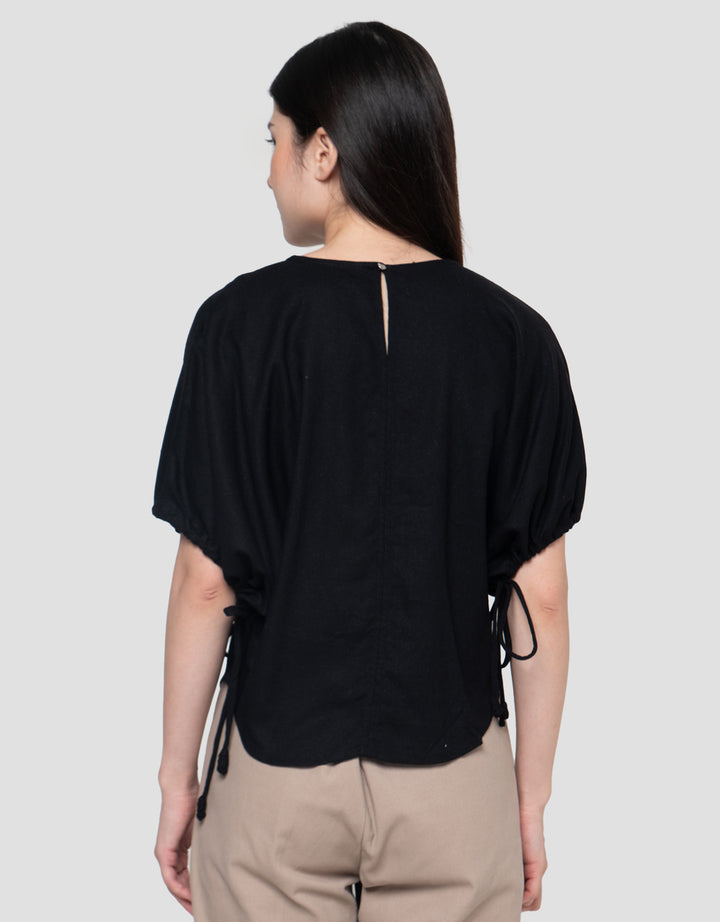 Connexion Linen Blouse Wanita