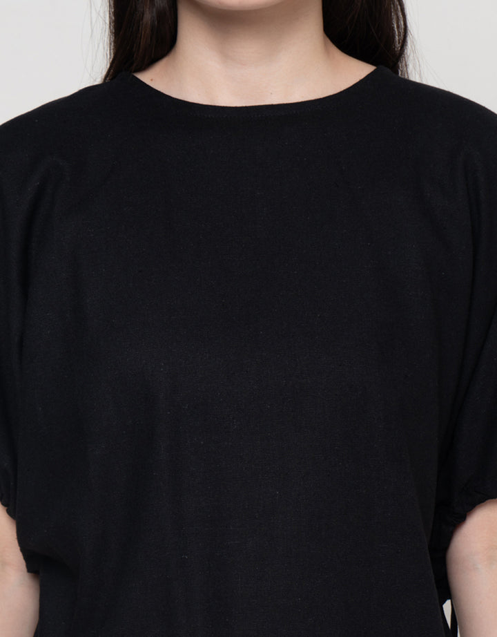 Connexion Linen Blouse Wanita