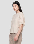 Connexion Linen Blouse Wanita
