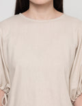 Connexion Linen Blouse Wanita