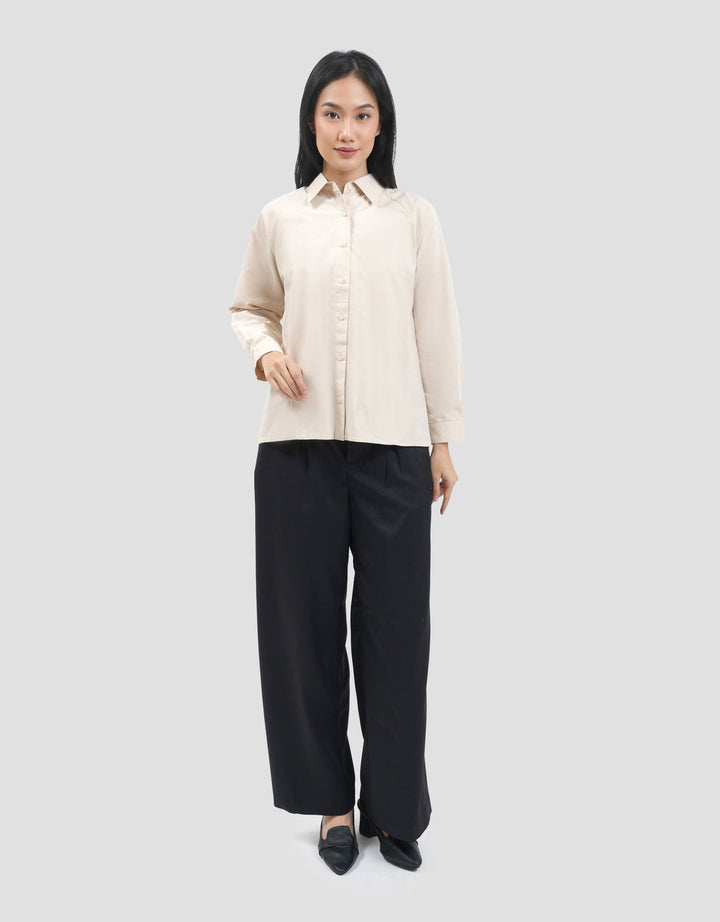 Connexion Raglan Kemeja Wanita