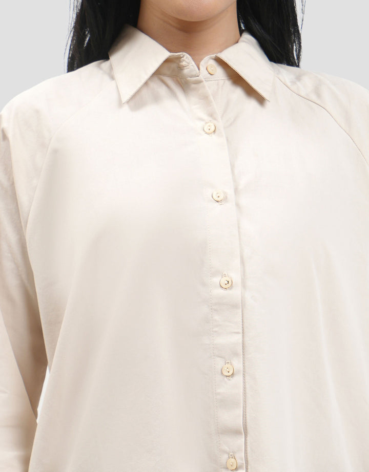 Connexion Raglan Kemeja Wanita