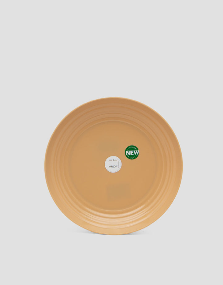 MxM Green Leaf Plate Lucent Plate Nordic 12