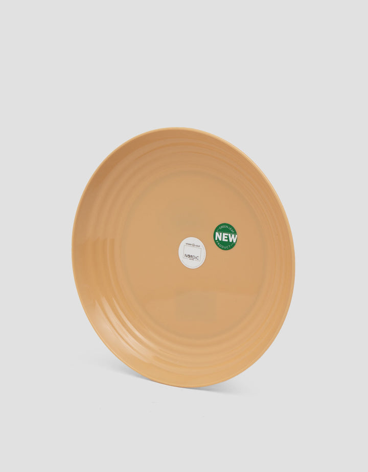 MxM Green Leaf Plate Lucent Plate Nordic 12