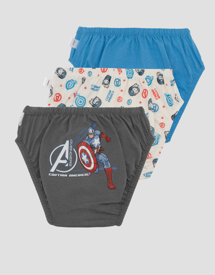 Marvel Caotain America Print Celana Dalam Anak Laki-laki