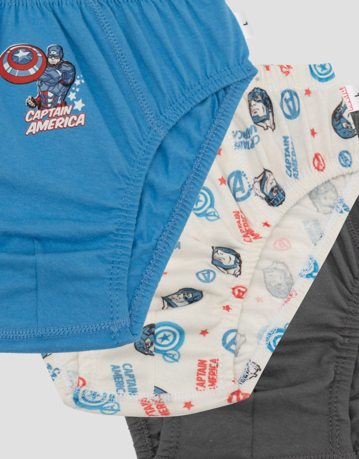 Marvel Caotain America Print Celana Dalam Anak Laki-laki