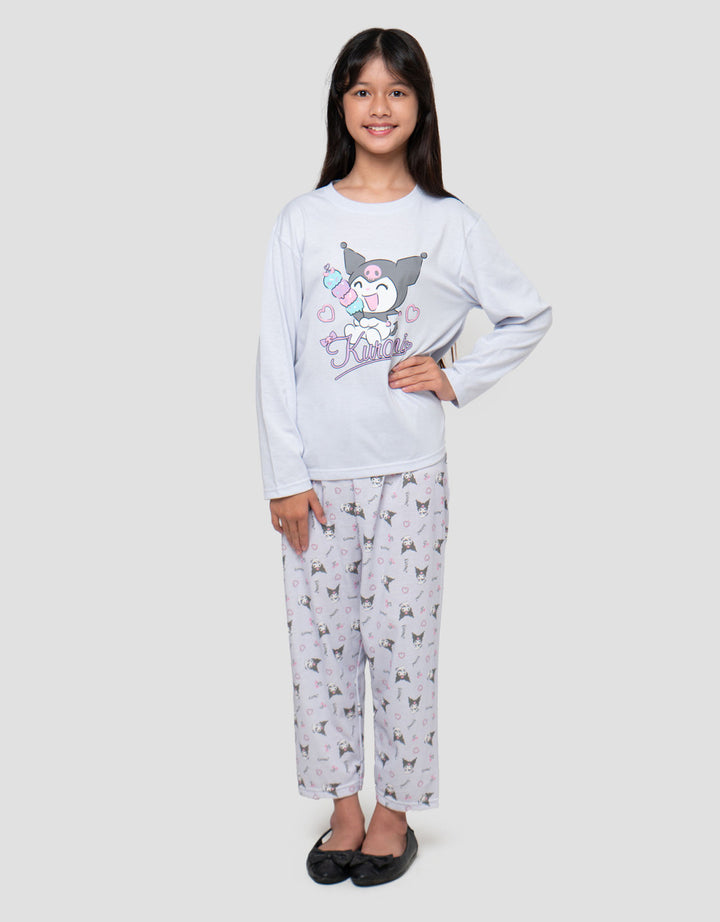Character Kuromi Set Piyama Anak Perempuan