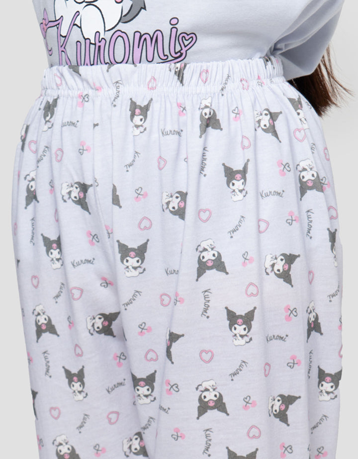 Character Kuromi Set Piyama Anak Perempuan