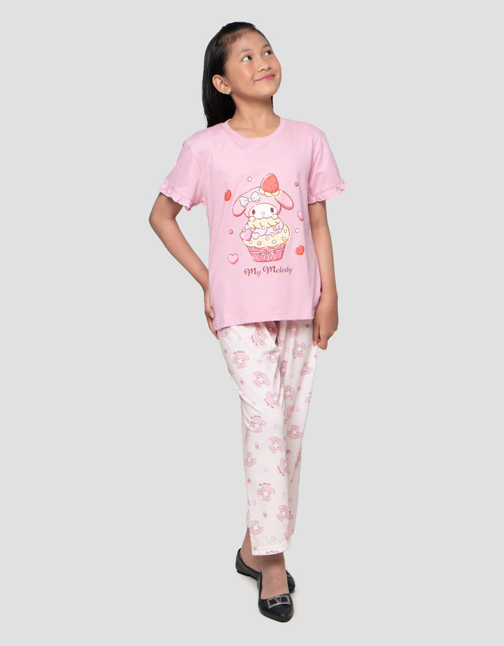 Character My Melody Setelan Piyama Anak Perempuan