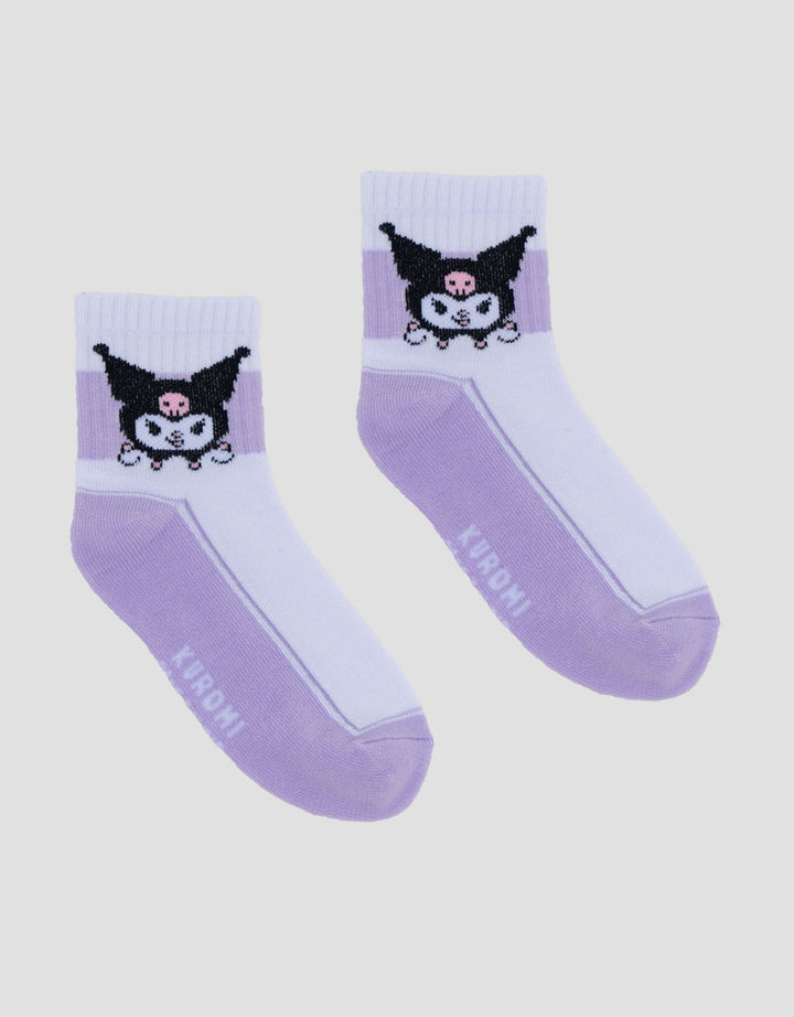 Character Kuromi Kaus Kaki Anak Perempuan