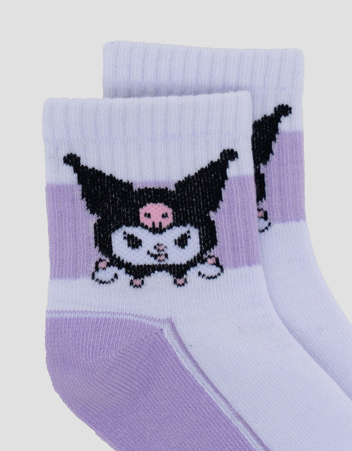 Character Kuromi Kaus Kaki Anak Perempuan