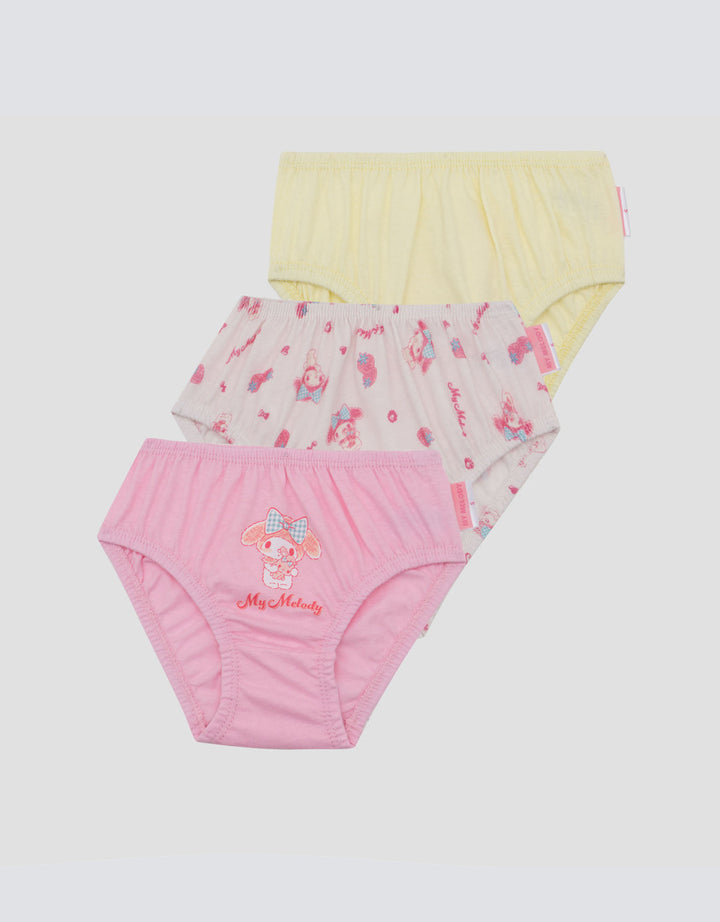 Character Pack Of 3 Uw My Melody Celana Dalam Anak Perempuan