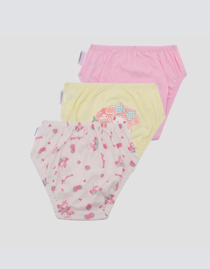 Character Pack Of 3 Uw My Melody Celana Dalam Anak Perempuan