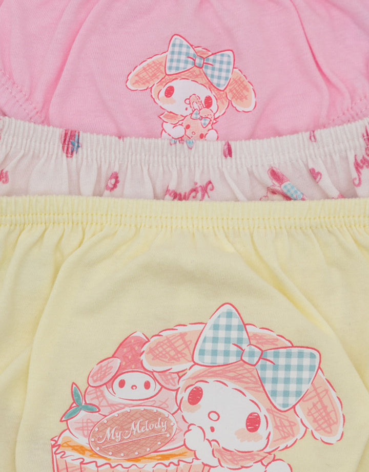 Character Pack Of 3 Uw My Melody Celana Dalam Anak Perempuan