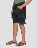 Nevada Kargo Celana Pendek Denim Anak Laki-Laki