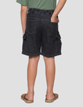 Nevada Kargo Celana Pendek Denim Anak Laki-Laki