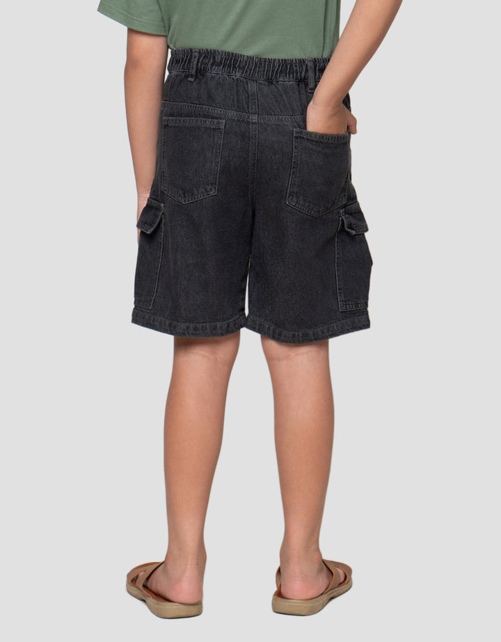Nevada Kargo Celana Pendek Denim Anak Laki-Laki