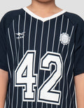 Nevada Full Print Stripe Number Kaos Oversize Anak Laki-Laki
