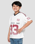 Nevada Print Number Kaos Oversize Anak Laki-Laki