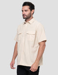 Cole Relax Corduroy Double Flap Pocket Kemeja Pria
