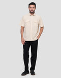 Cole Relax Corduroy Double Flap Pocket Kemeja Pria