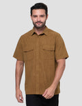 Cole Relax Corduroy Double Flap Pocket Kemeja Pria