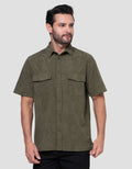Cole Relax Corduroy Double Flap Pocket Kemeja Pria