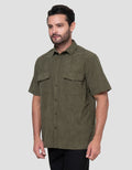Cole Relax Corduroy Double Flap Pocket Kemeja Pria