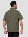 Cole Relax Corduroy Double Flap Pocket Kemeja Pria