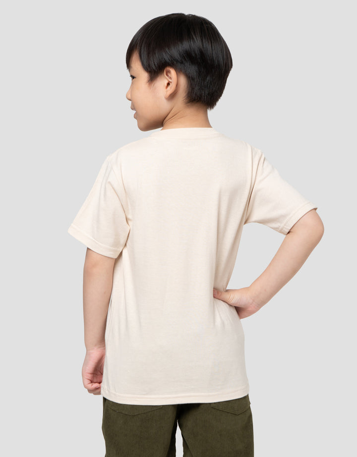 Little M Forest Life Print Kaos Anak Laki-laki