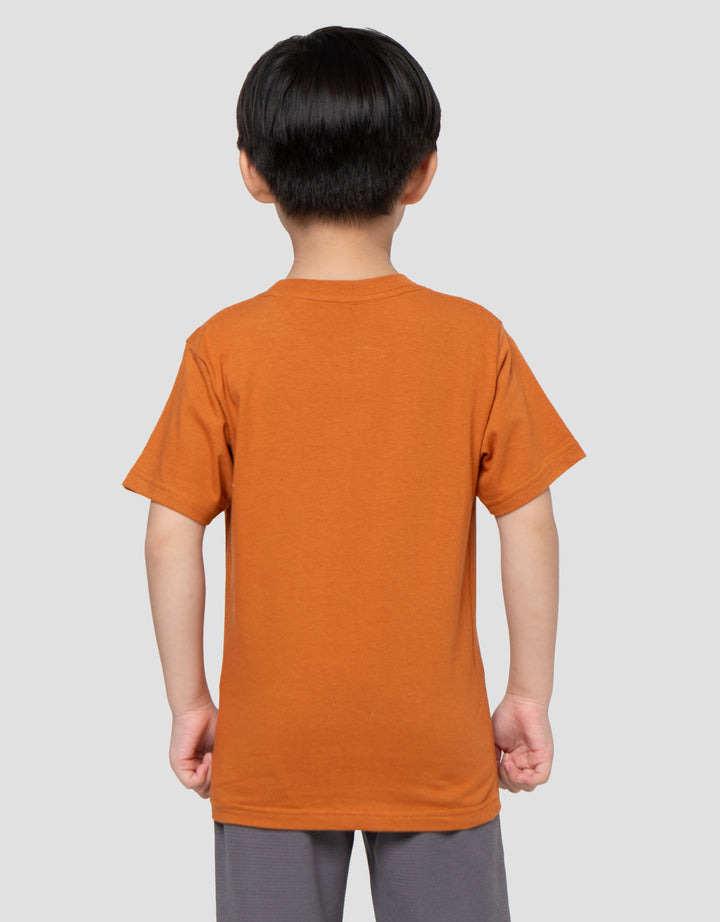 Little M Welcome To Mountain Print Kaos Anak Laki-laki