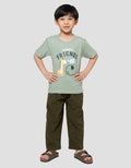 Little M Favourite Friends Print Kaos Anak Laki-laki