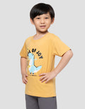 Little M Full Of Joy Roarr Print Kaos Anak Laki-laki