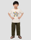 Little M Spread Love Daily Print Kaos Anak Laki-laki
