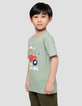 Little M Wild Adventure Print Kaos Anak Laki-laki