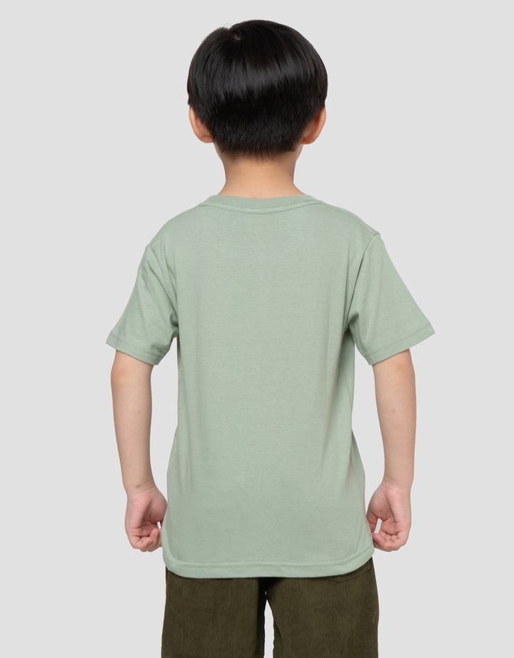 Little M Wild Adventure Print Kaos Anak Laki-laki
