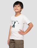 Little M Panda Bear Kaos Lengan Pendek Anak Laki-Laki