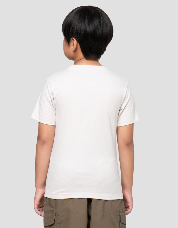 Little M Panda Bear Kaos Lengan Pendek Anak Laki-Laki