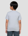Little M Tour Times Bear Kaos Lengan Pendek Anak Laki-Laki