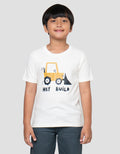 Little M Hey Bulid Kaos Lengan Pendek Anak Laki-Laki