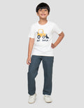 Little M Hey Bulid Kaos Lengan Pendek Anak Laki-Laki