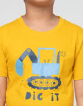 Little M Dig It Kaos Lengan Pendek Anak Laki-Laki