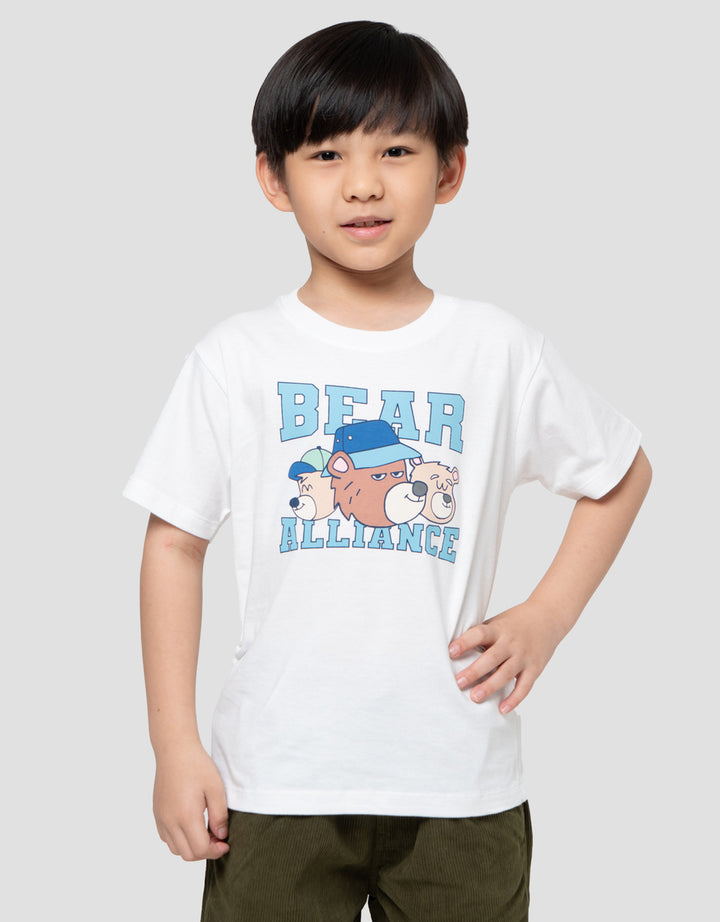 Little M Bear Alliance Kaos Anak Laki-laki