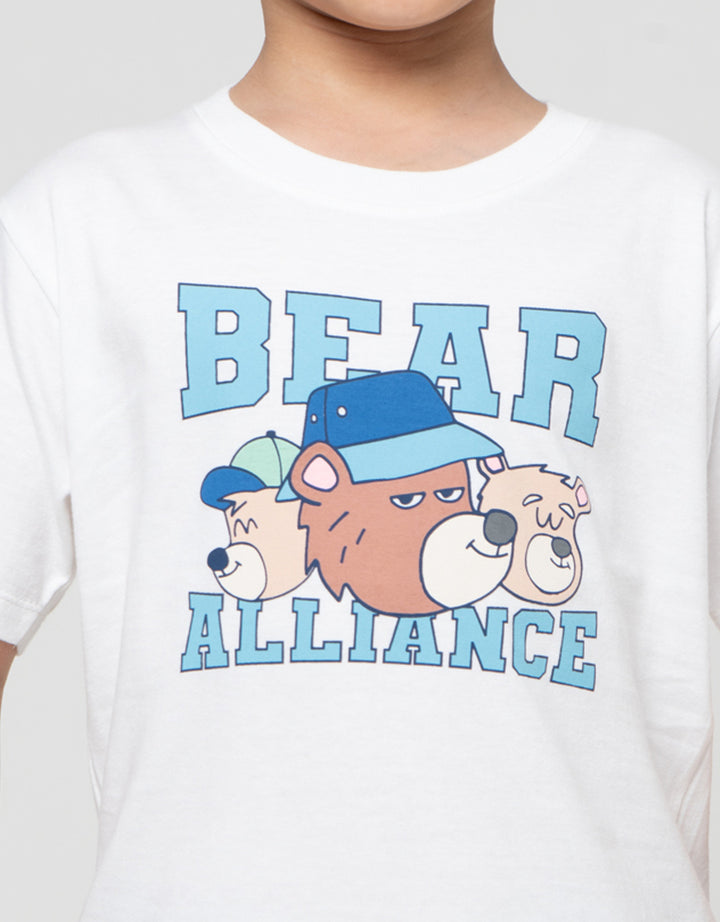 Little M Bear Alliance Kaos Anak Laki-laki