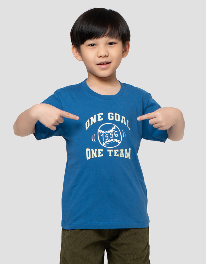 Little M One Goal Kaos Anak Laki-laki
