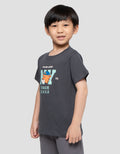 Little M Tiger Squad Kaos Anak Laki-laki
